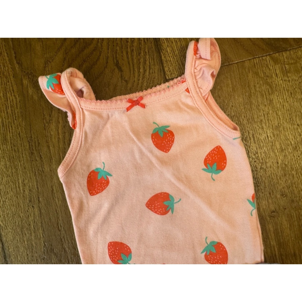 Carter's Baby Clothes Girl 3 Months Outfits Bodysuit Tank Tops Shirts Shorts Lot - Picture 3 of 12